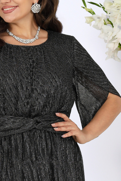 Платье Ninele 6046 черный - фото 4
