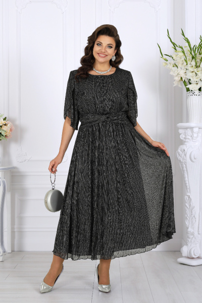 Платье Ninele 6046 черный - фото 7