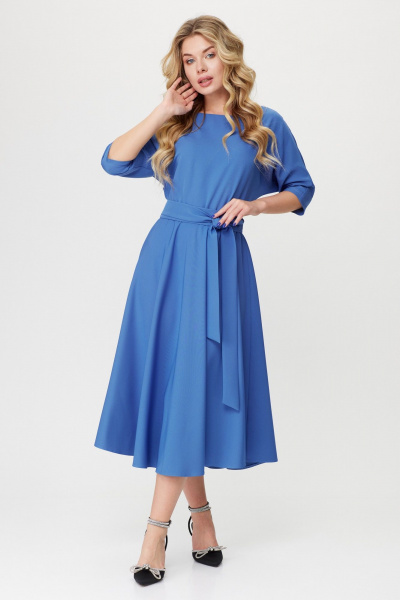 Платье T&N 7504 темно_голубой - фото 1