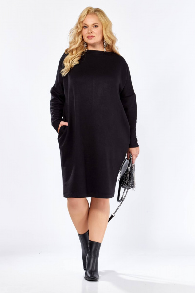 Платье Anastasia 726.2 черный - фото 5