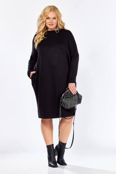 Платье Anastasia 726.2 черный - фото 4