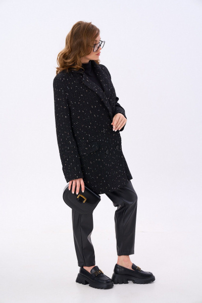 Жакет NikVa 946-4 чёрный - фото 6