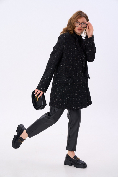 Жакет NikVa 946-4 чёрный - фото 4