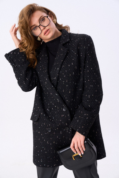 Жакет NikVa 946-4 чёрный - фото 3