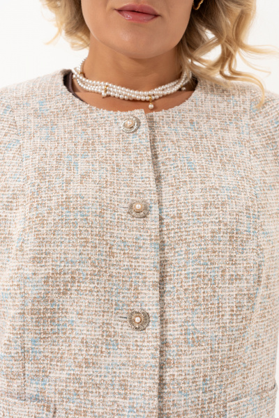 Блуза, жакет, юбка Algranda А4082 - фото 4