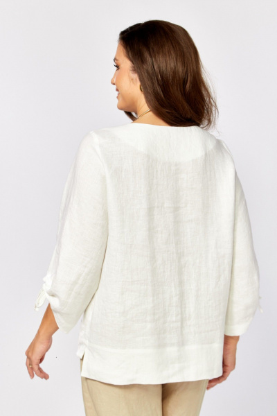 Блуза MALI 625-083 белый - фото 16