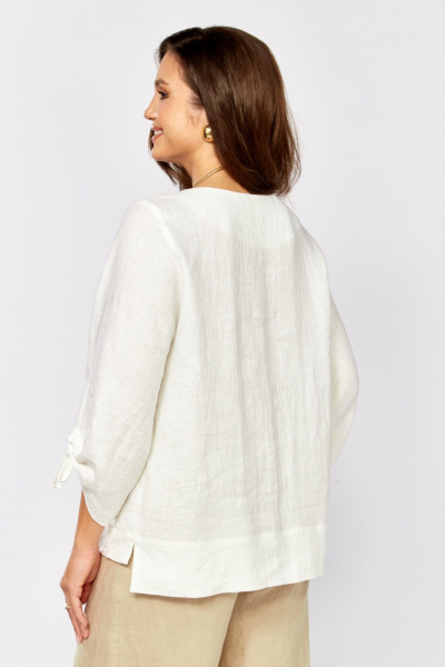 Блуза MALI 625-083 белый - фото 15