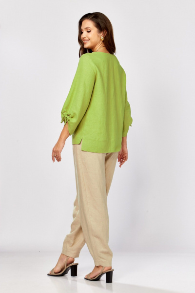 Блуза MALI 625-083 зеленый - фото 17