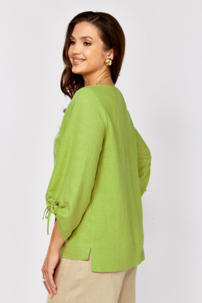Блуза MALI 625-083 зеленый - фото 15