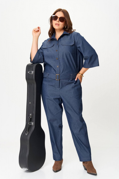 Комбинезон SOVA 11293 синий - фото 9