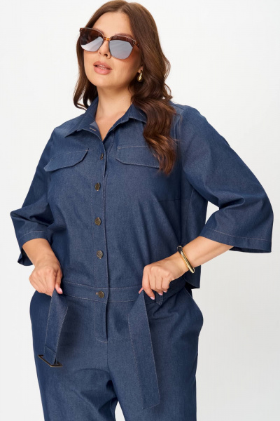 Комбинезон SOVA 11293 синий - фото 6