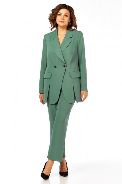 Брюки, жакет Matini 1.1536 зеленый - фото 2