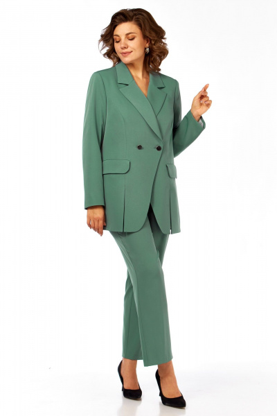Брюки, жакет Matini 1.1536 зеленый - фото 3