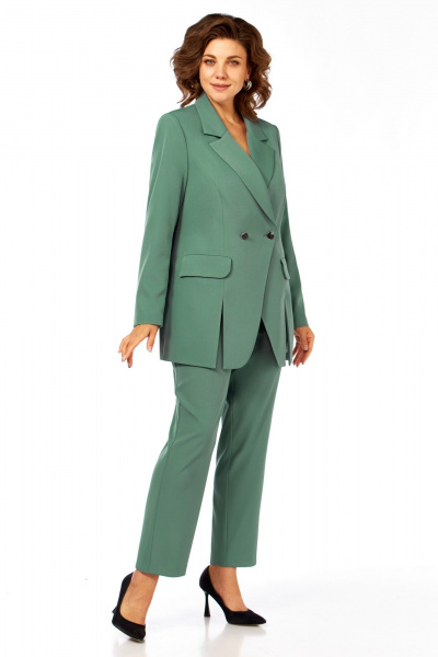Брюки, жакет Matini 1.1536 зеленый - фото 4