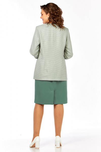 Жакет, юбка Matini 1.1799 зеленый - фото 6