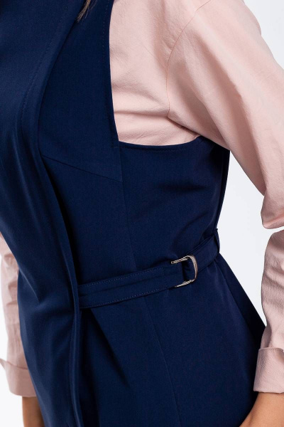 Деловой комплект из жилета и брюк из текстиля Femme & Devur 70572 1.36F(170) - фото 3