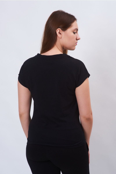 Брюки, джемпер, жакет FORMAT 11409 т.серый меланж/ черный - фото 8