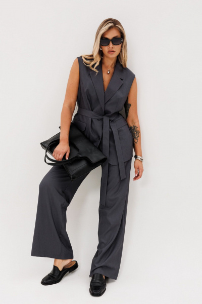 Жилет Anelli 1502 пепельный_вулкан - фото 9