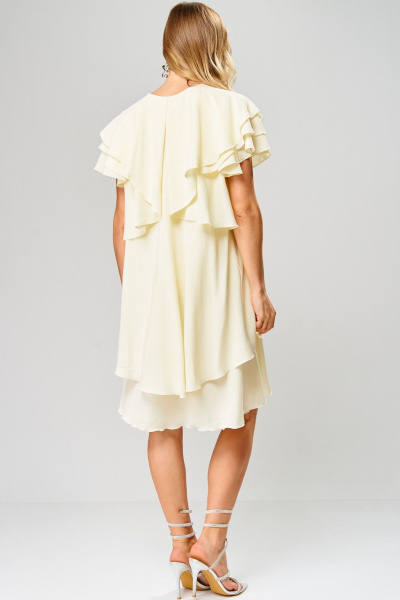 Платье Laikony L-033 ваниль - фото 4