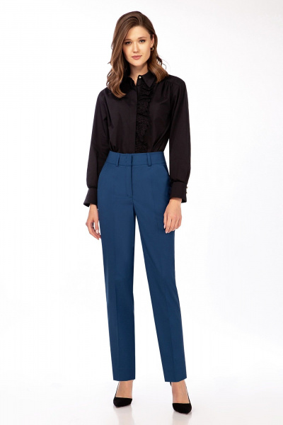 Блуза Laikony L-139-1 черный - фото 4