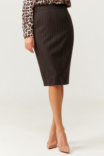 Юбка Панда 102750 коричневый - фото 3