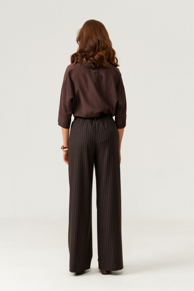 Брюки Панда 107160 коричневый - фото 4