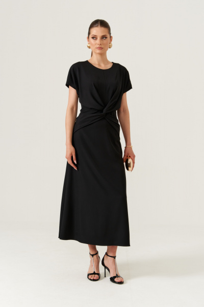 Платье Панда 107280 черный - фото 1