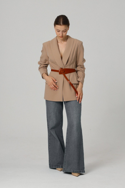 Жакет ALIN 5001 бежевый - фото 1