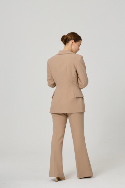 Брюки, жакет ALIN 6001 бежевый - фото 5