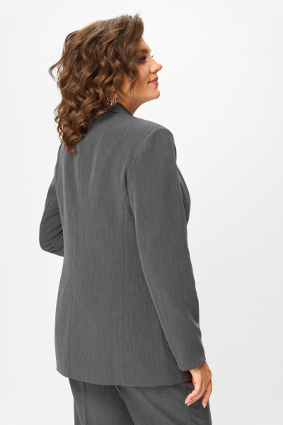 Брюки, жакет ANASTASIA MAK 1141-А серый - фото 13