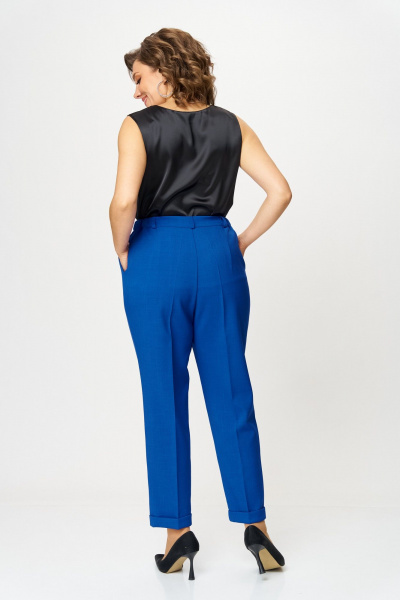 Брюки, жакет ANASTASIA MAK 1245 василек - фото 8