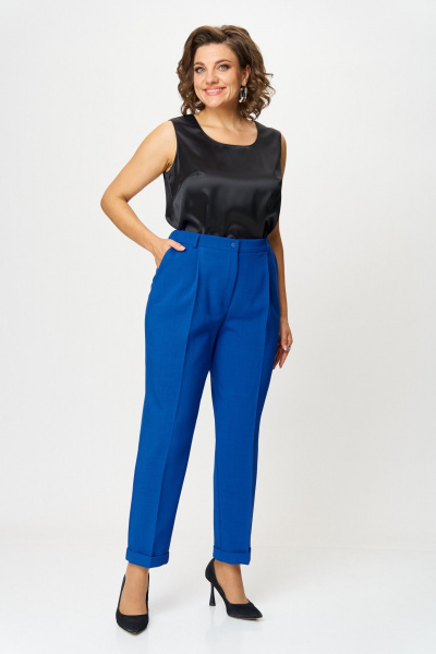 Брюки, жакет ANASTASIA MAK 1245 василек - фото 7