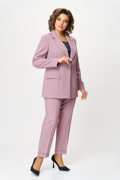 Брюки, жакет ANASTASIA MAK 1245 пыльная_роза - фото 2