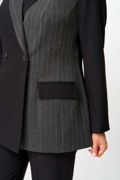 Жакет ANASTASIA MAK 1270-1 черный - фото 6