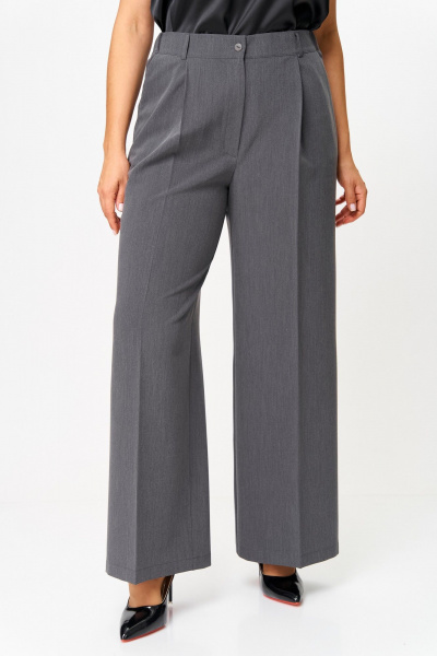 Брюки ANASTASIA MAK 1270-2 серый - фото 7