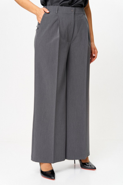 Брюки ANASTASIA MAK 1270-2 серый - фото 6
