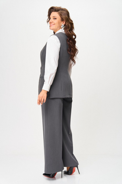 Брюки ANASTASIA MAK 1270-2 серый - фото 5