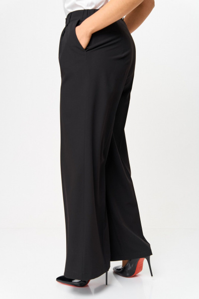 Брюки ANASTASIA MAK 1270-2 черный - фото 7