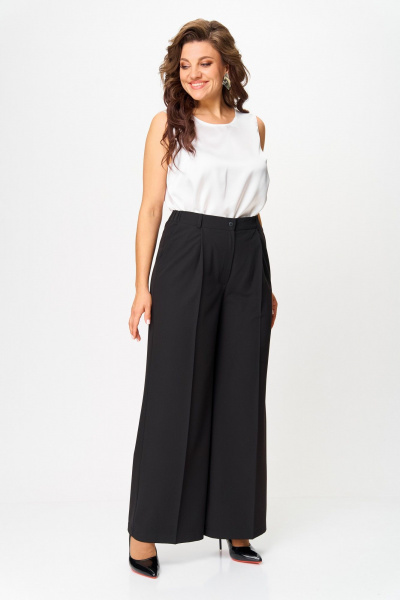 Брюки ANASTASIA MAK 1270-2 черный - фото 2