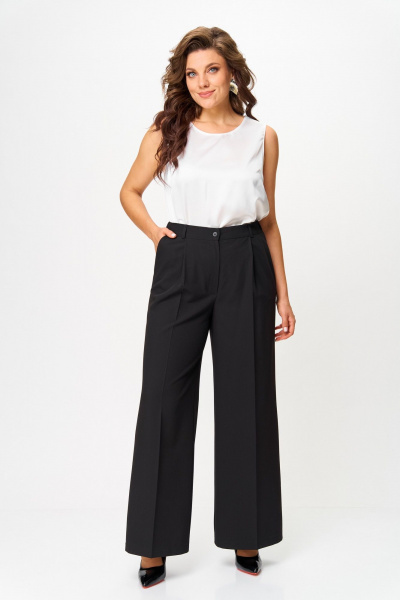 Брюки ANASTASIA MAK 1270-2 черный - фото 1