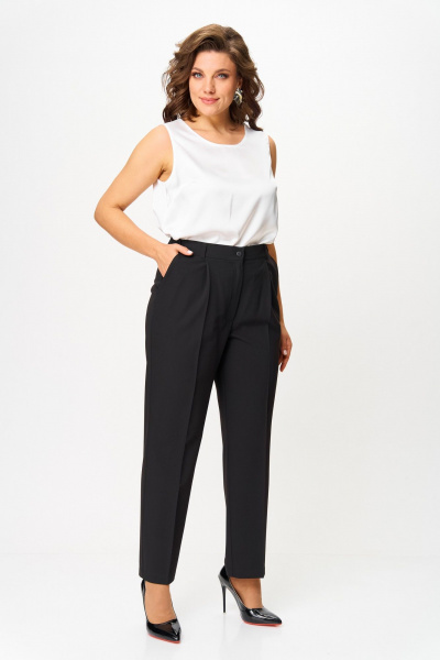 Брюки ANASTASIA MAK 1270-4 черный - фото 1