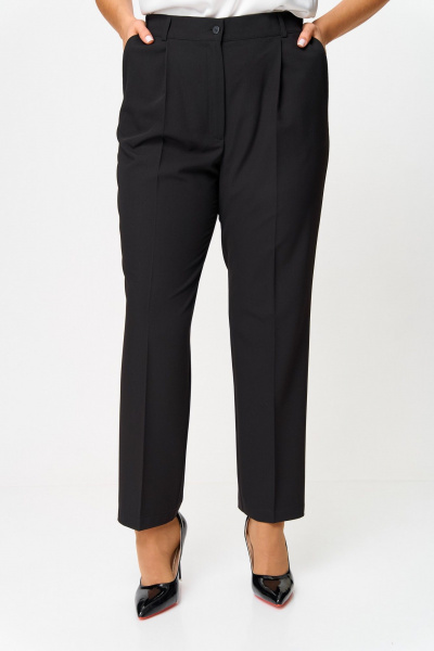 Брюки ANASTASIA MAK 1270-4 черный - фото 9