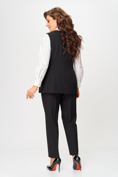 Брюки ANASTASIA MAK 1270-4 черный - фото 8