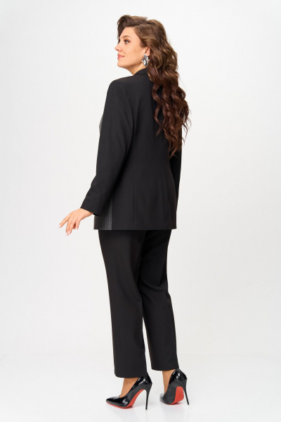 Брюки ANASTASIA MAK 1270-4 черный - фото 6