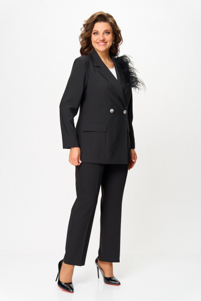 Жакет ANASTASIA MAK 1272 черный - фото 11