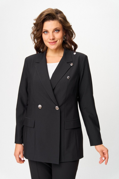 Жакет ANASTASIA MAK 1272 черный - фото 9