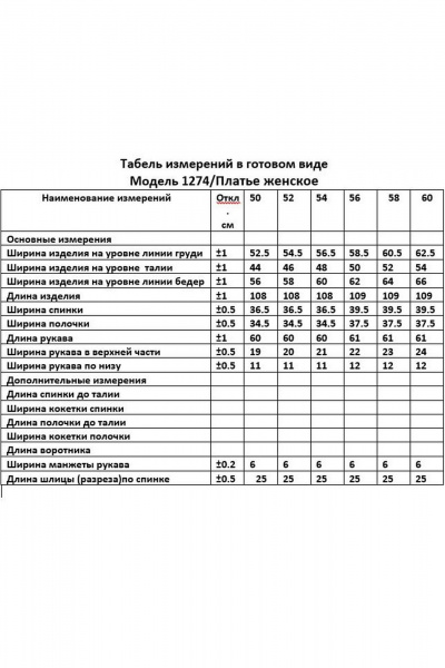 Платье ANASTASIA MAK 1274 темно-синий - фото 9