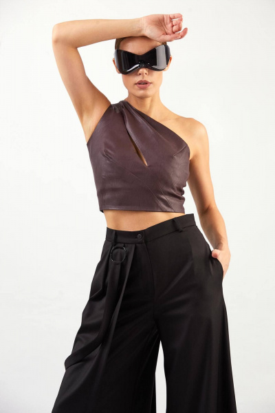 Топ Rivoli 2456 бордовый - фото 9