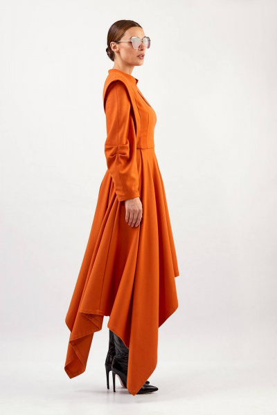 Платье Rivoli 7195 оранжевый - фото 4