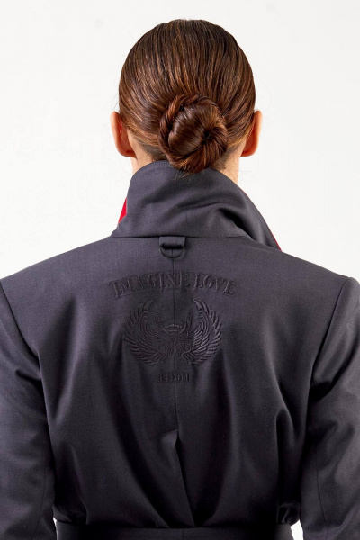 Брюки, жакет Rivoli 9030 графит - фото 8